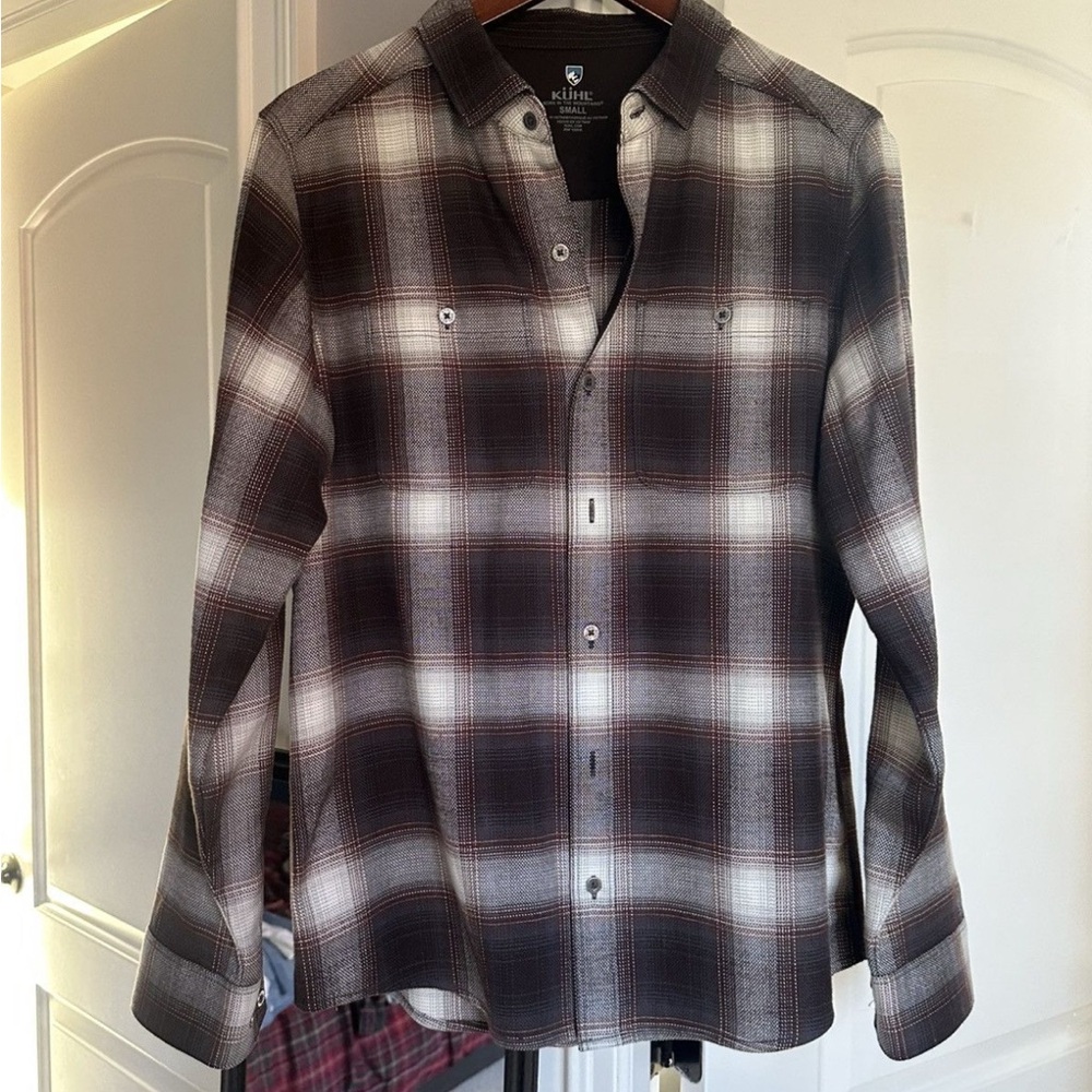 Kuhl Brown Casual Shirt